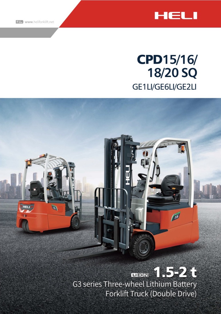 G3 tres ruedas · 1,5 a 2 t